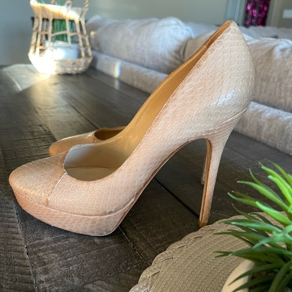 Jimmy Choo python 
Leather Pumps - Picture 3 of 13